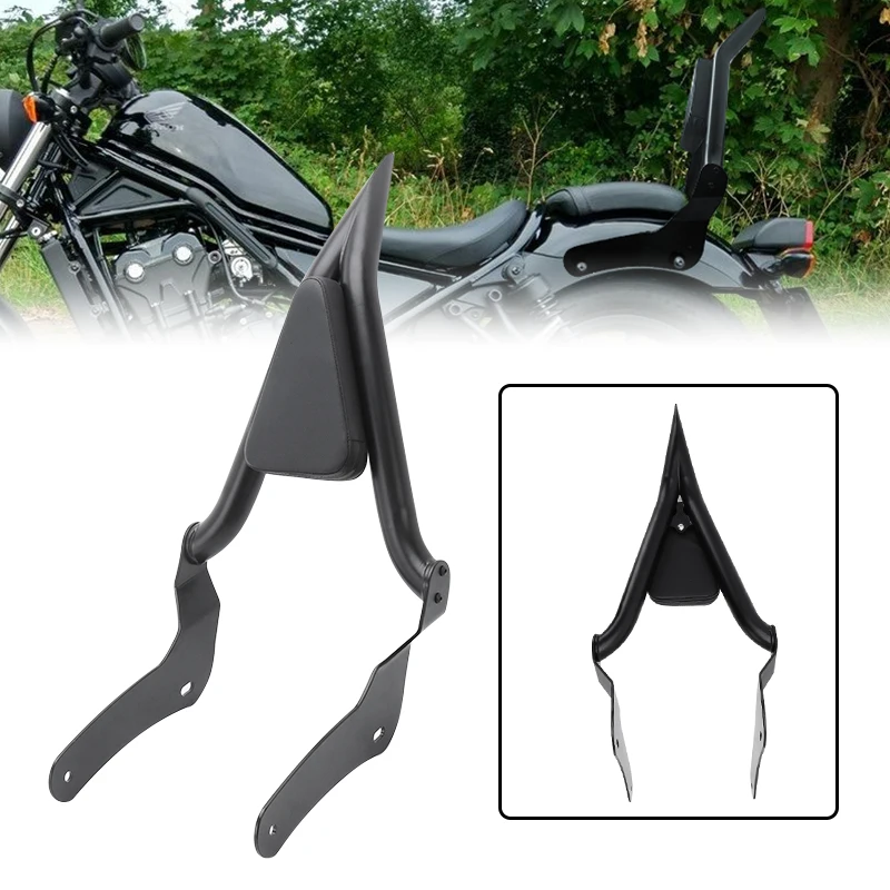 Motorrad Rückenlehne Mit Gepäckträger Für BMW K1600B 2018-2021 - Schwarz