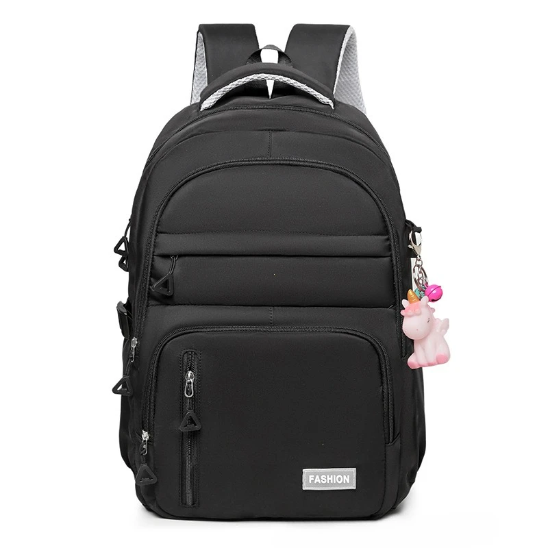 Large-capacity College Students Lightweight Spine Bag, Outdoor Sports Travel Lovers Backpack, with Computer Pocket Inside School 1