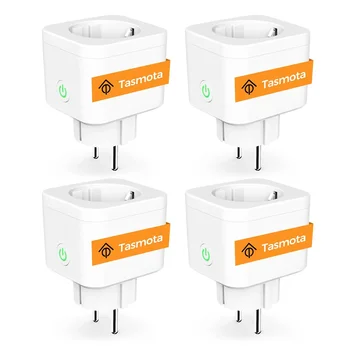 에너지 모니터가 장착 된 Refoss 스마트 홈 사전 플래시 TASMOTA EU WiFi 플러그 16A 구글 홈 어시스턴트 Alexa와 함께
