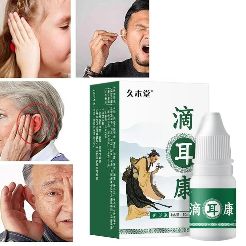 10ml Effectively Relieve Ear Itching Soreness Tinnitus Chinese Herbal