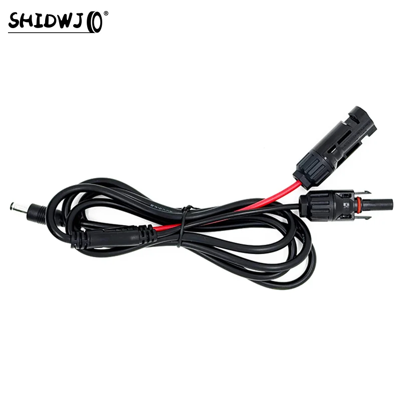 1pcs MC4 To DC 5521 Adapter 1.5m Extend Output Cable For Solar Panel Power Connector For Motor Home Yacht