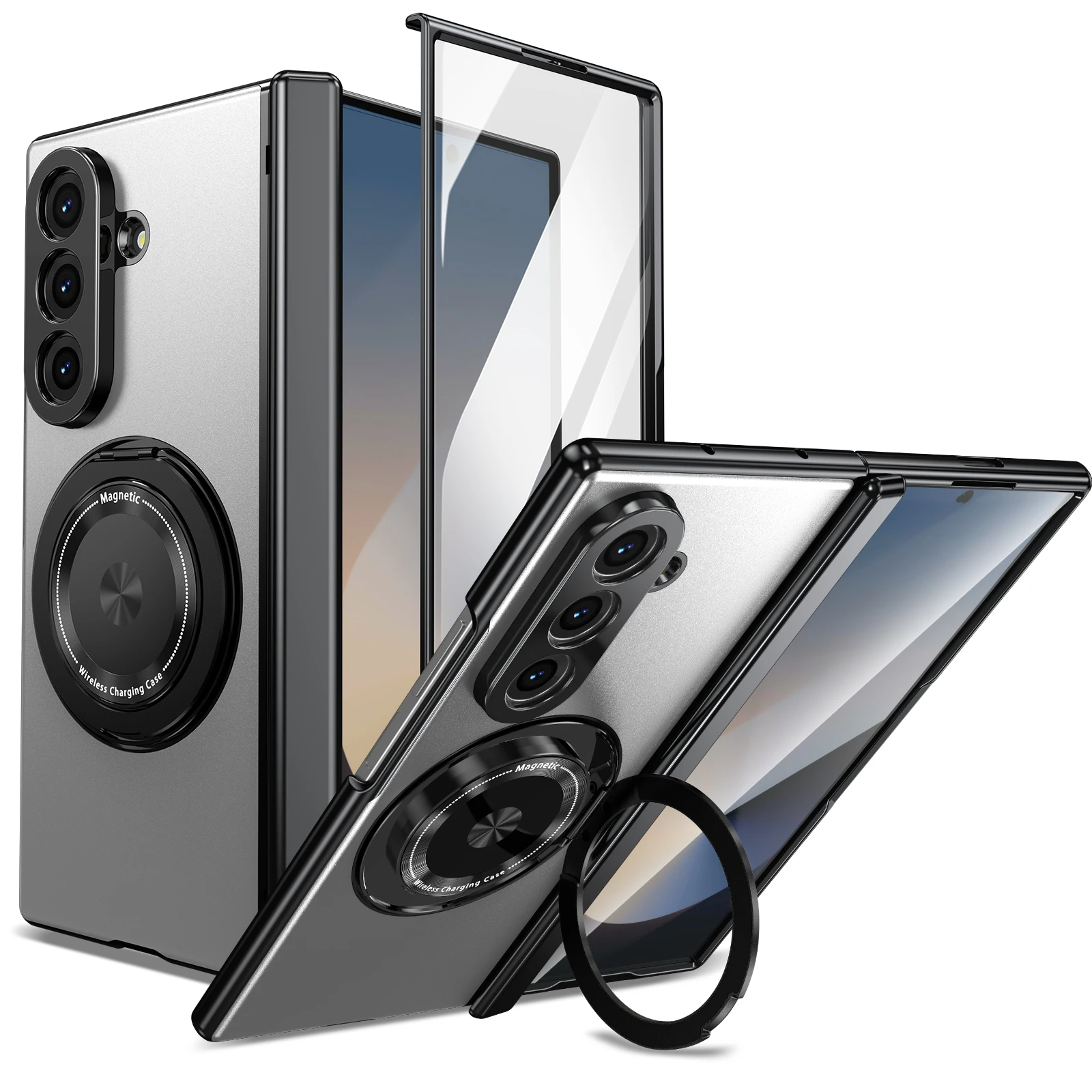 غلاف حماية مغناطيسي متوافق مع Samsung Galaxy Z Fol...