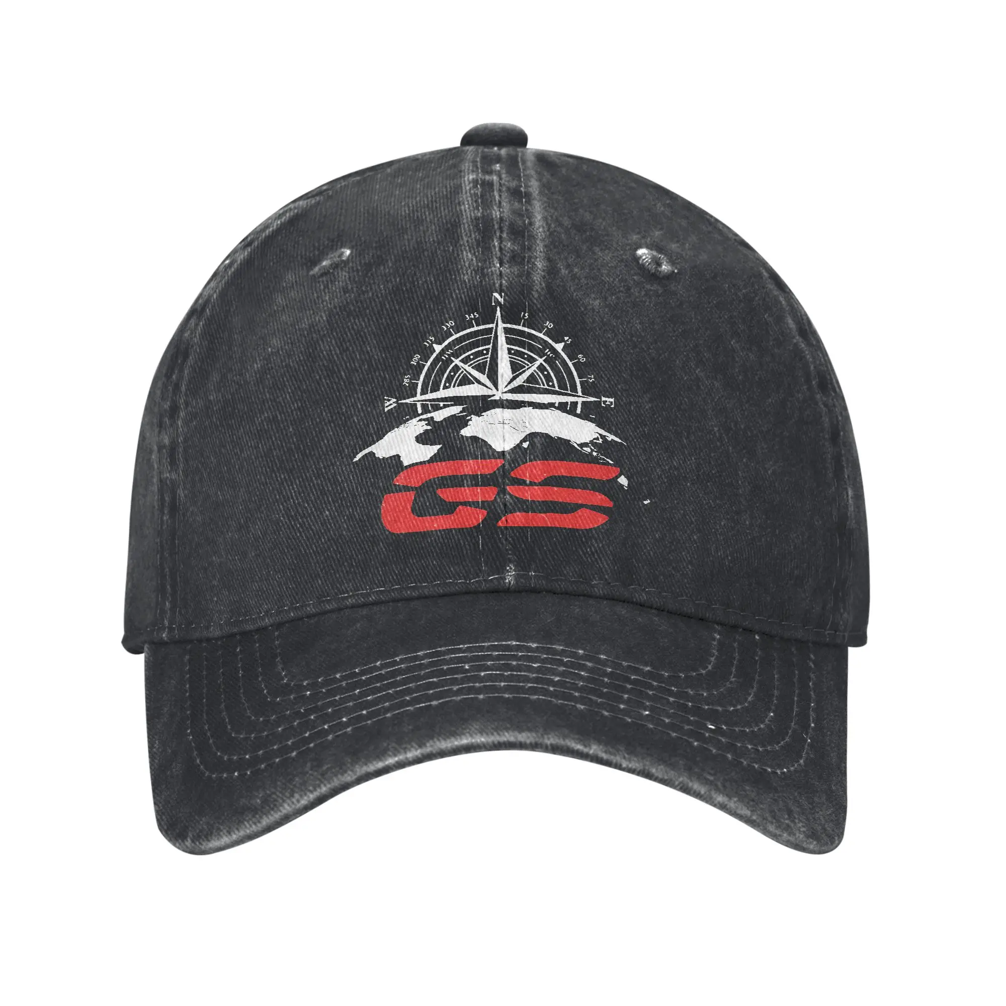 GS WORLD Lässige Baseballkappe Outdoor-Sport Trucker-Mütze Frühling Sonnenschutz Damen Herren Vintage Snapback Cap