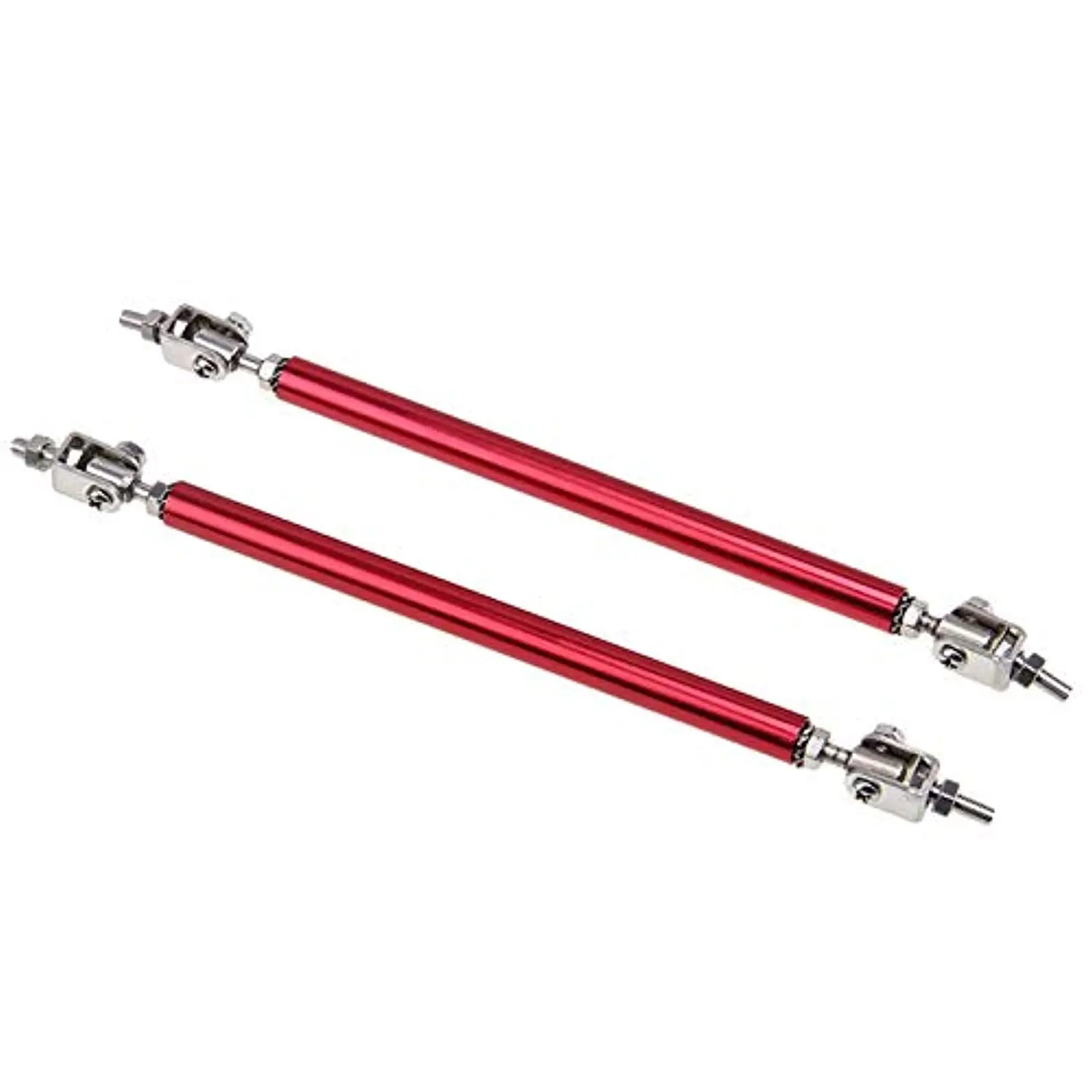 Bumper Lip Car Splitter Rods Racing Adjustable Front Rear Bumper Lip Support Strut Brace Tie Pull Bar 150/200mm Universal 1 Pair