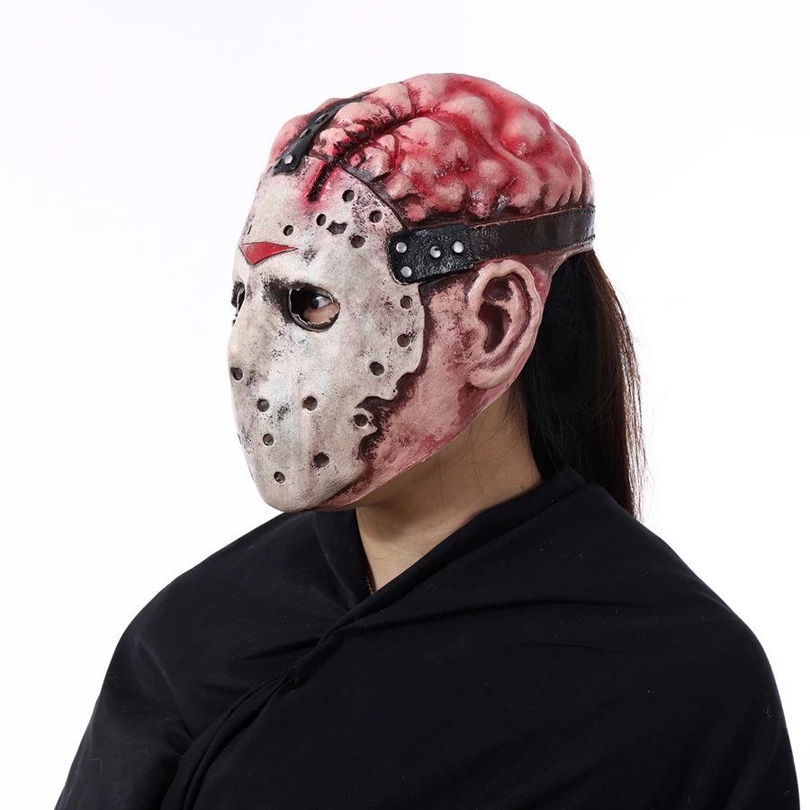 Cosplay Jason Voorhees Friday The 13Th Brain Structure Head