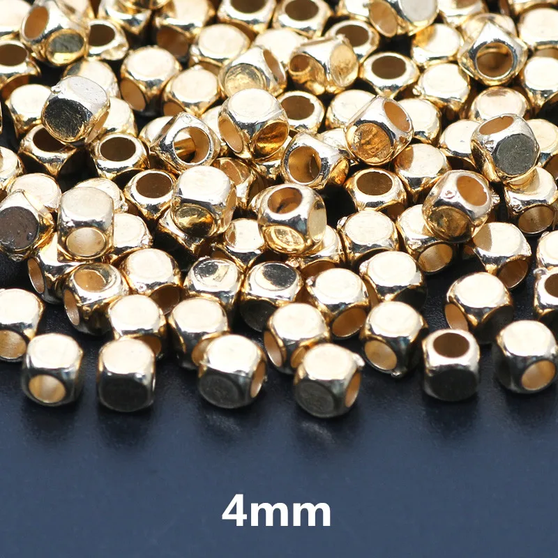 Versatile CCB Charm Spacer Beads - 100pcs Flat Round