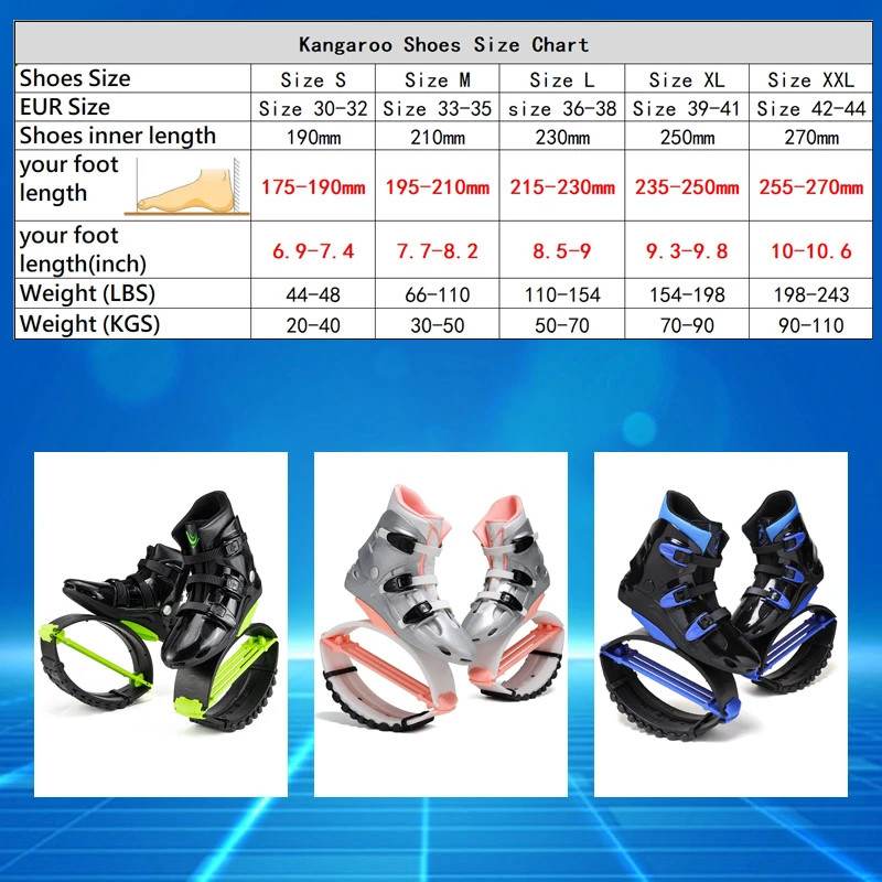 Kangaroo Jumping Fitness Shoes Bounce Boots Slimming Bouncing Sport Fitness Shoes Saltar Toning Wedge Women Men Sneaker