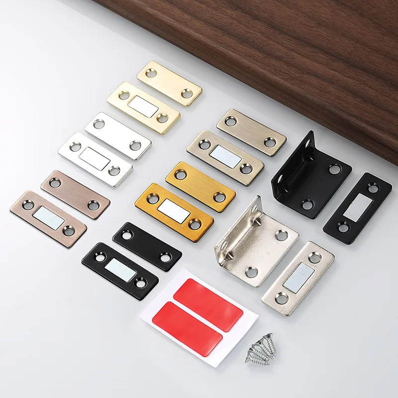 Cupboard Self Adhesive Magnetic Door Catch Drawer Magnet Catches Wardrobe Magnetic Latch for Kitchen Closet Sliding Door Closure magnetic cabinet catches door catches magnetic cabinet latches cabinet door latch