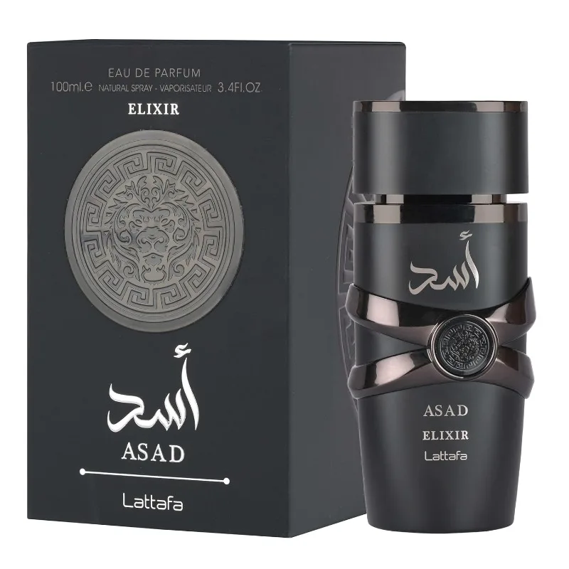 Lattafa Asad Elixir by Lattafa 3.4 EDP Perfume Cologne Unisex New