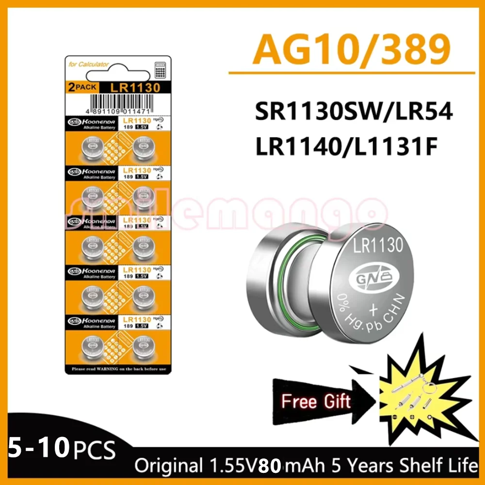 Accelerated Watch Battery 1039 main image 0