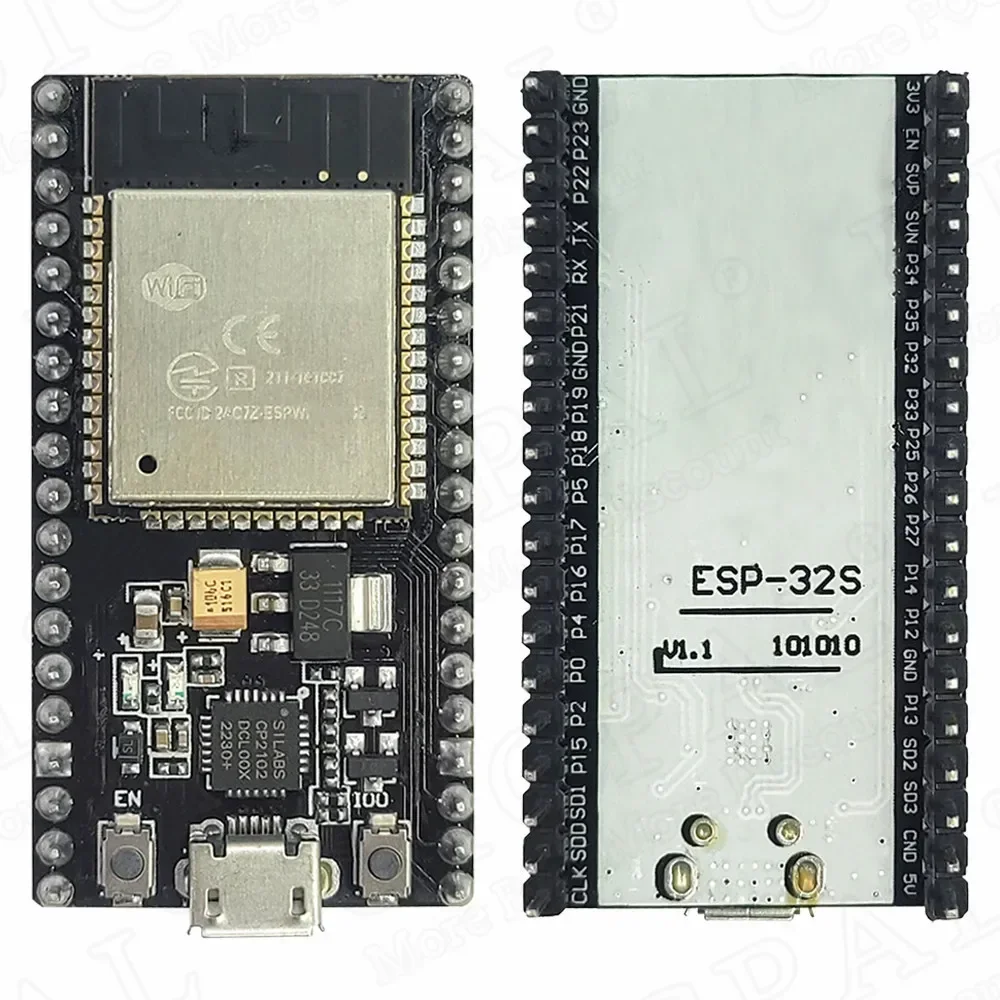 ตัวเลือกสินค้า ESP32 บอร์ดพัฒนา 2.4G WiFi + Bluetooth ใช้พลังงานต่ำ