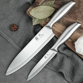 Couteau de cuisine couteau à fruits en acier inoxydable, pratique pour un usage domestique, couteau de poche de bureau, outil de cuisine spécifique pour étudiant en dortoir 1
