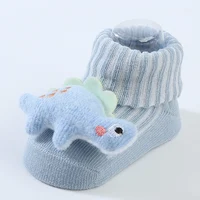 Baby Non Slip Animal Ankle Socks with Non Skid Soles for Newborn Toddler Boy Girl 2