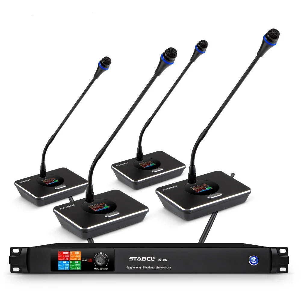 

Professional wireless microphone conference microphone, used in large and small conference room school church speech microphone