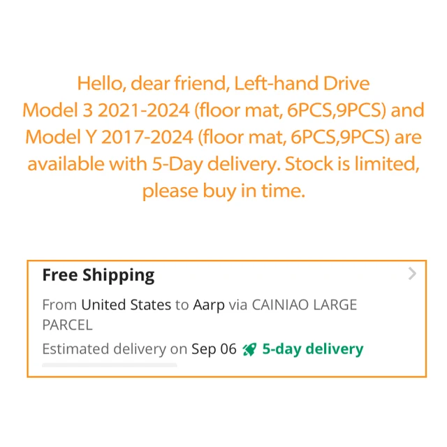 Polymères de plancher High Land pour les placements du modèle Y 3, doublure de plancher, gouvernail droit, bagages de coffre, LHD, RHD, 2017 à 2024, magasins, quatre saisons, nouveau 6