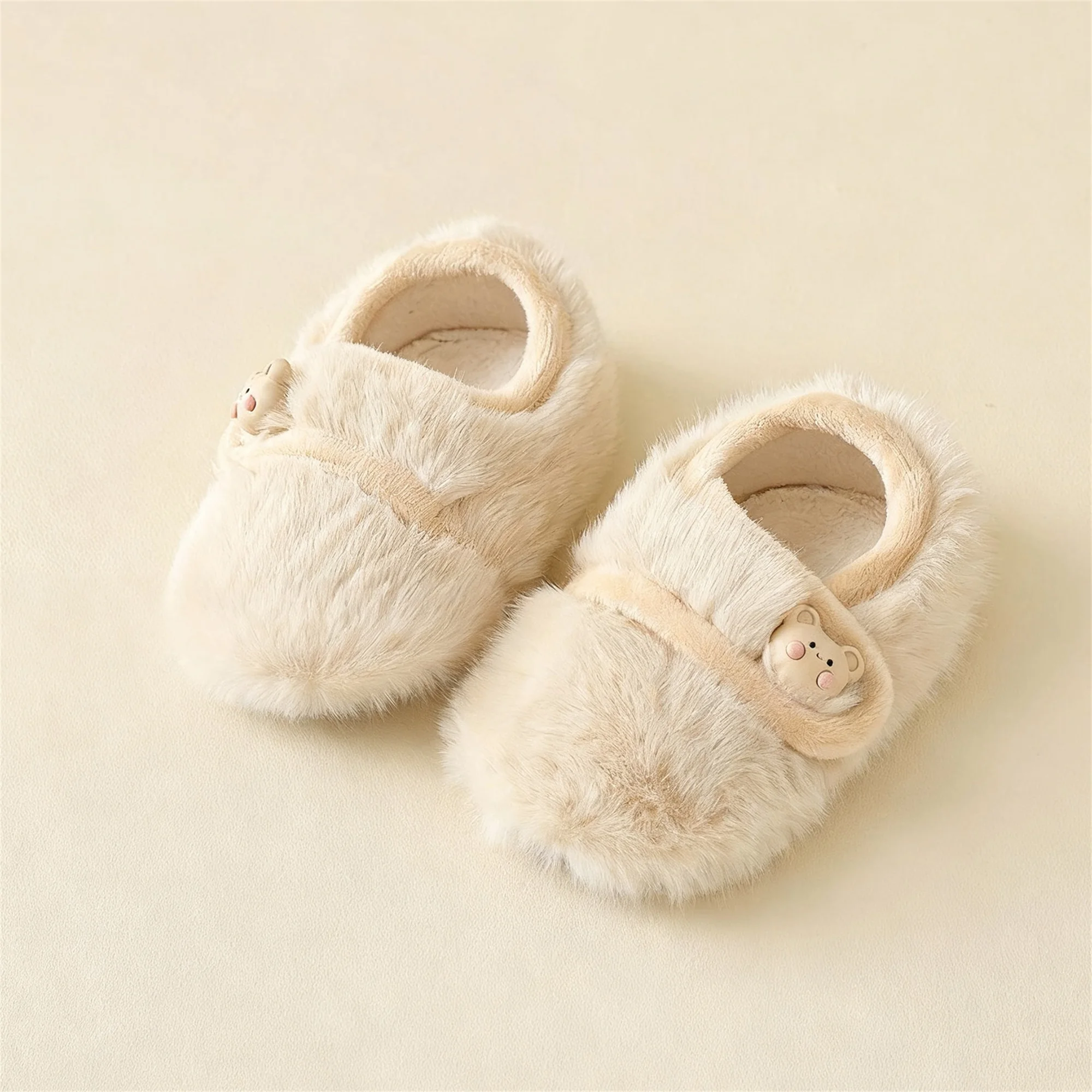 Cute Toddler Winter Boots Cozy Faux Fur Lined Snow Boots for Baby Boys Girls First Steps Non-slip Soft Sole Warm Shoes Sf07f813618804c83bfdfe9d40ec1d085z