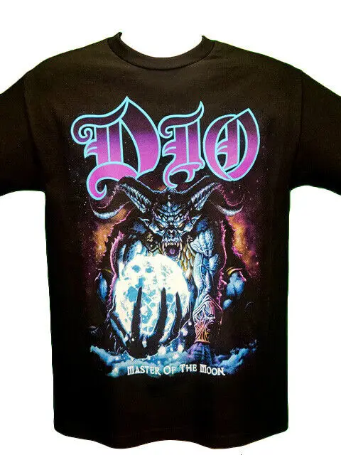 Футболка DIO - MASTER OF THE MOON, новая черная футболка