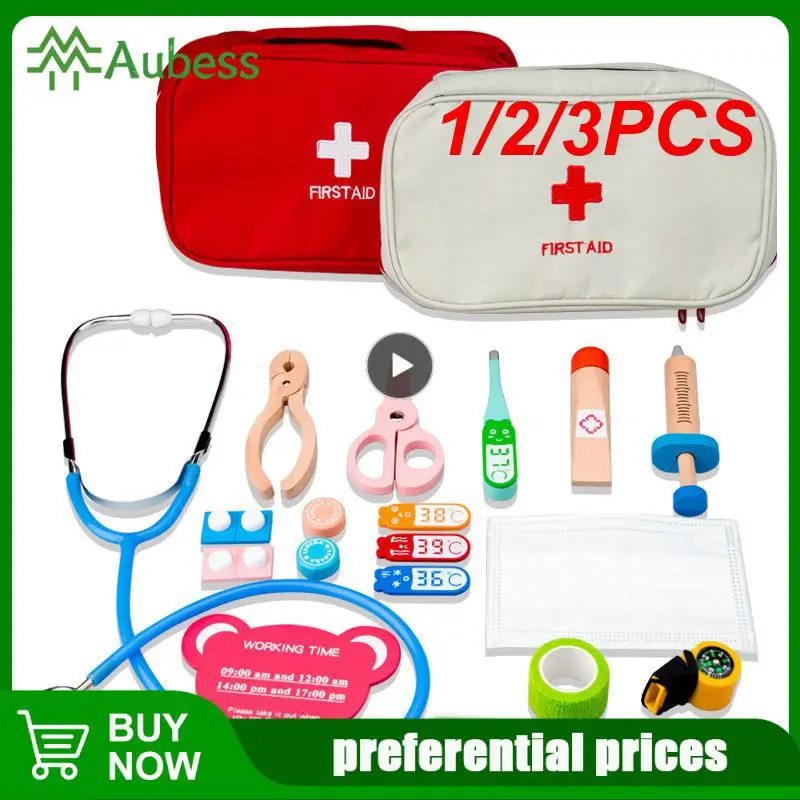 

1/2/3PCS First Aid Kits Empty Large Portable Outdoor Survival Disaster Earthquake Emergency Bags Big Capacity Home/Car