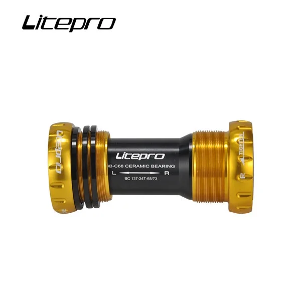 Liteproelite MTB Mountain Bicycle Ceramic External Bearing Bottom