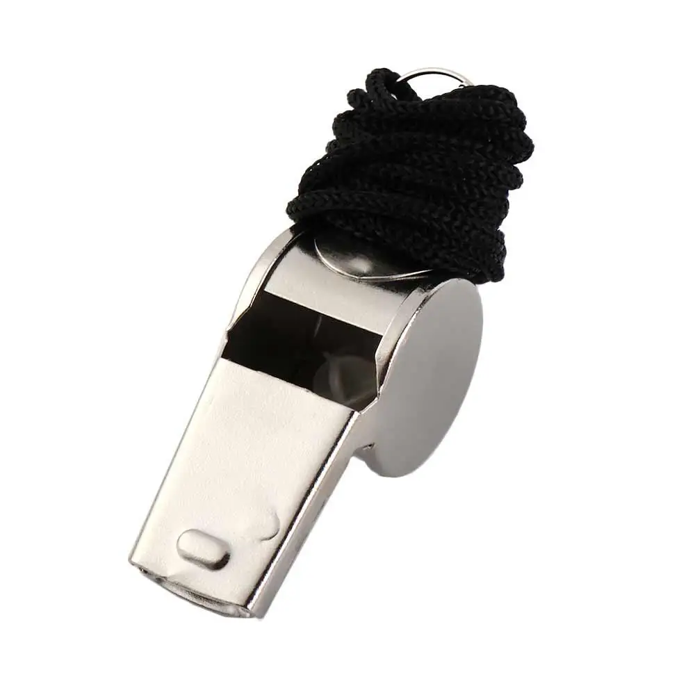 soccer whistle sport whistle metal whistle sports whistle loud metal football referee whistle compact wear resistant 1PC