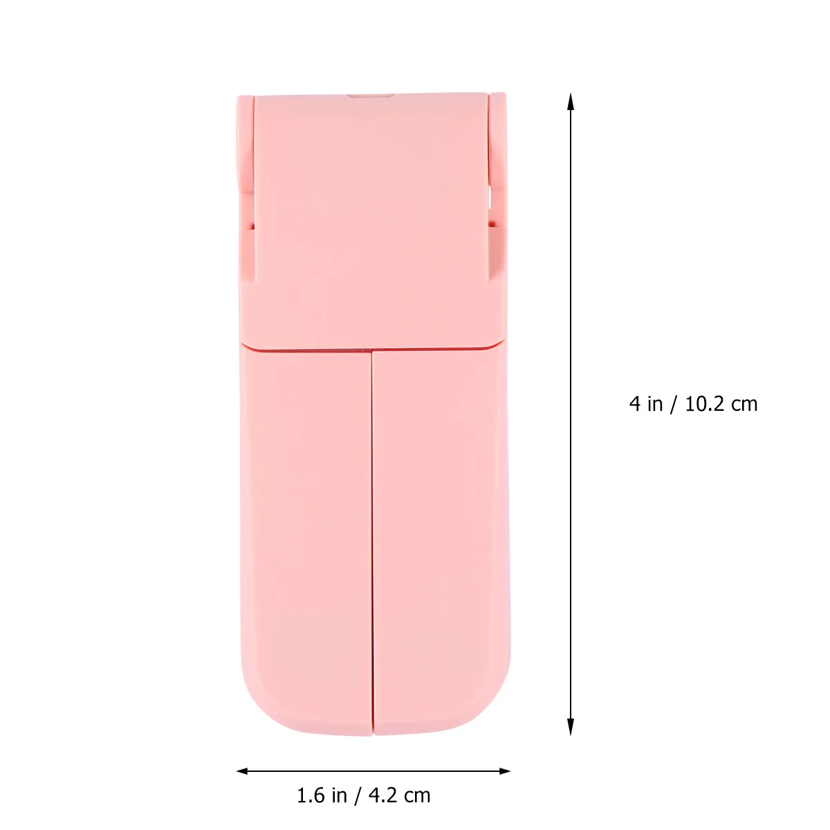 핑크색 이중 헤드 USB 충전식 미니 접이식 선풍기 휴대용 소형 전기 선풍기 여행용 야외 테이블 데스크탑용 냉각 장치