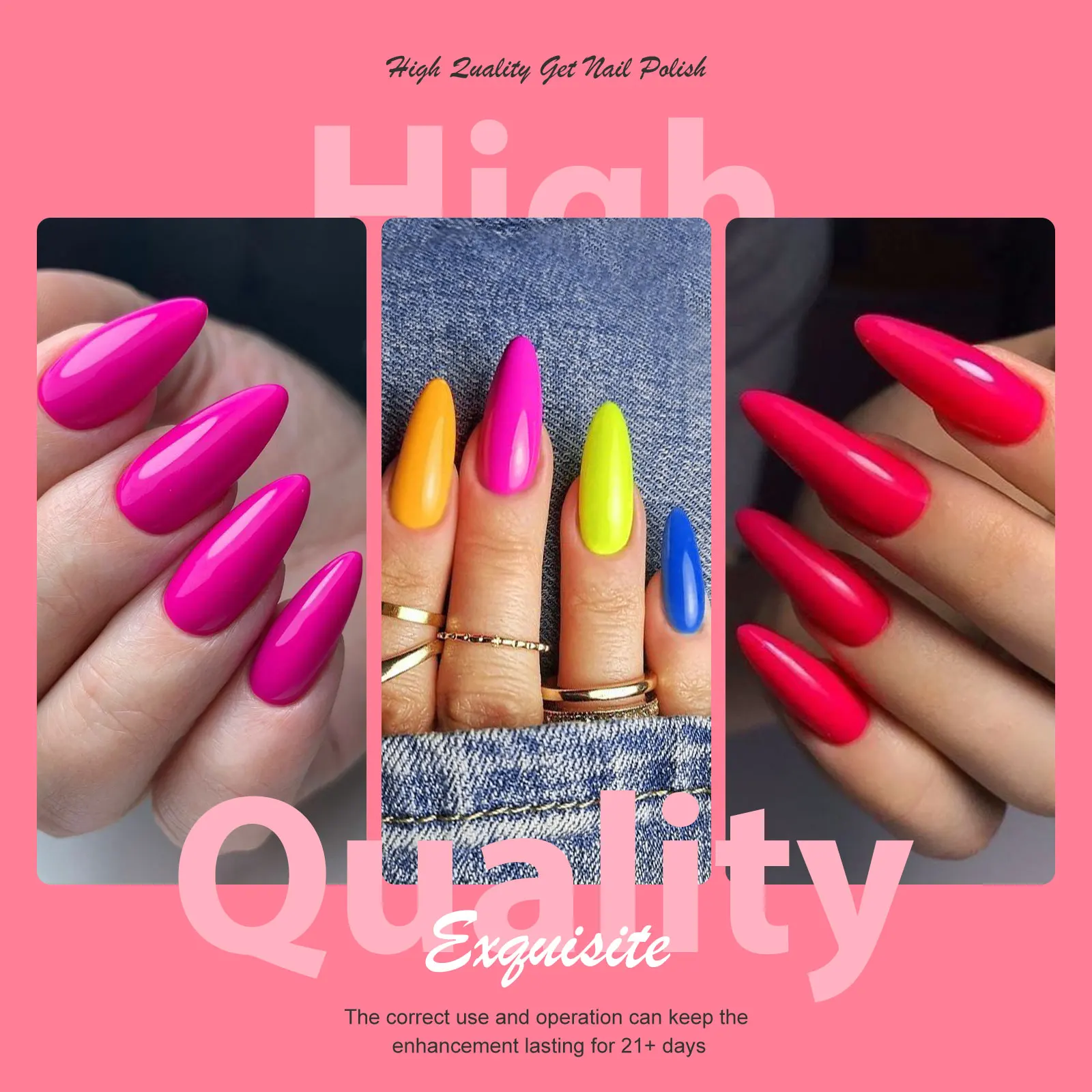 6PCS Gel Nail Polish Set Mixed Color Nail Gel Kits For DIY Nail Vernis Semi Permanent UV Lamp Nail Varnish Set Supplies 5