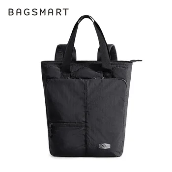 BAGSMART Women's Tote Bag 15.6 inch Laptop Backpack Large Capacity College Bag Function Commuting Women's Handbag 7