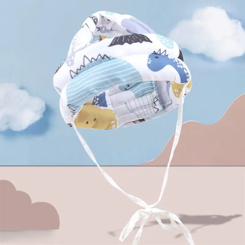 Baby Head Helmet Baby Collision Protective Cap Learning Walking Head Protective Cap Adjustable Child Safety Soft Helmet baby head helmet