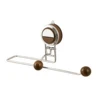 Bathroom Use 30.4x11.9x5.4cm Paper Roll Holder Bathroom Storage ABS Material Innovative Design No Tools Required 1