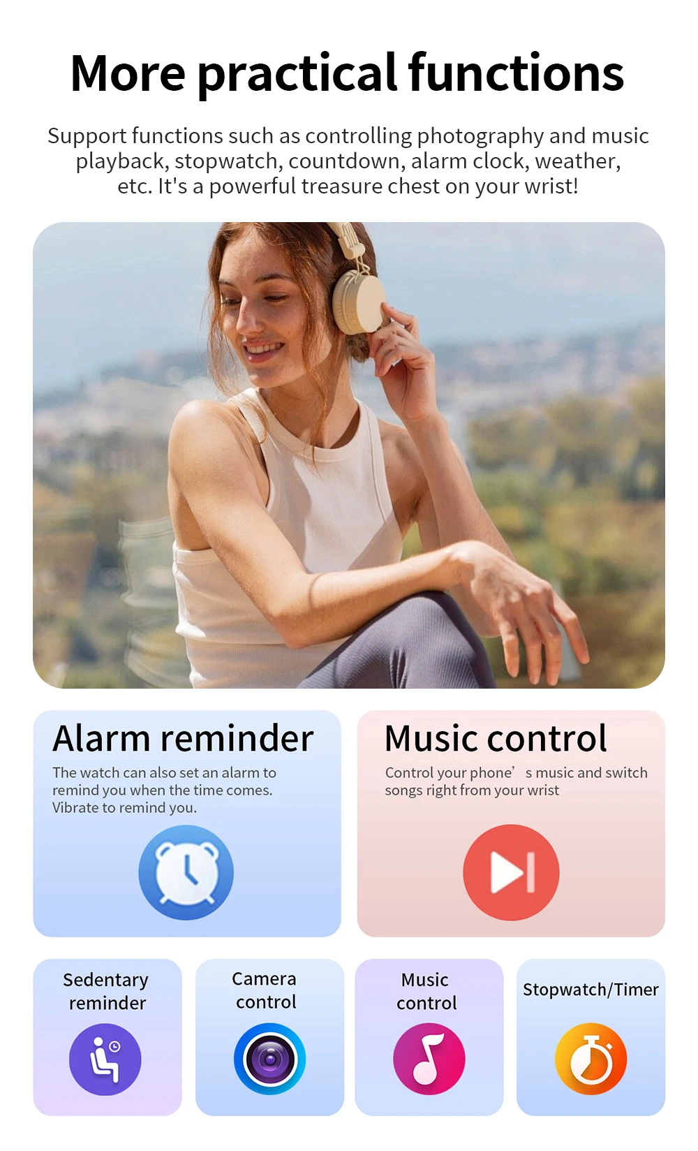 LIGE Women Smart Watch 1.83”Full Touch Screen Heart Rate Bracelet Sports Fitness Tracker Ladies Smartwatch For Android IOS +Gift