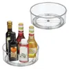 Rotating Kitchen Seasoning Organizer Holder Acrylic Cabinet Rotating Spice Rack Spinning Organizer Rotating Turntable Organizer 1