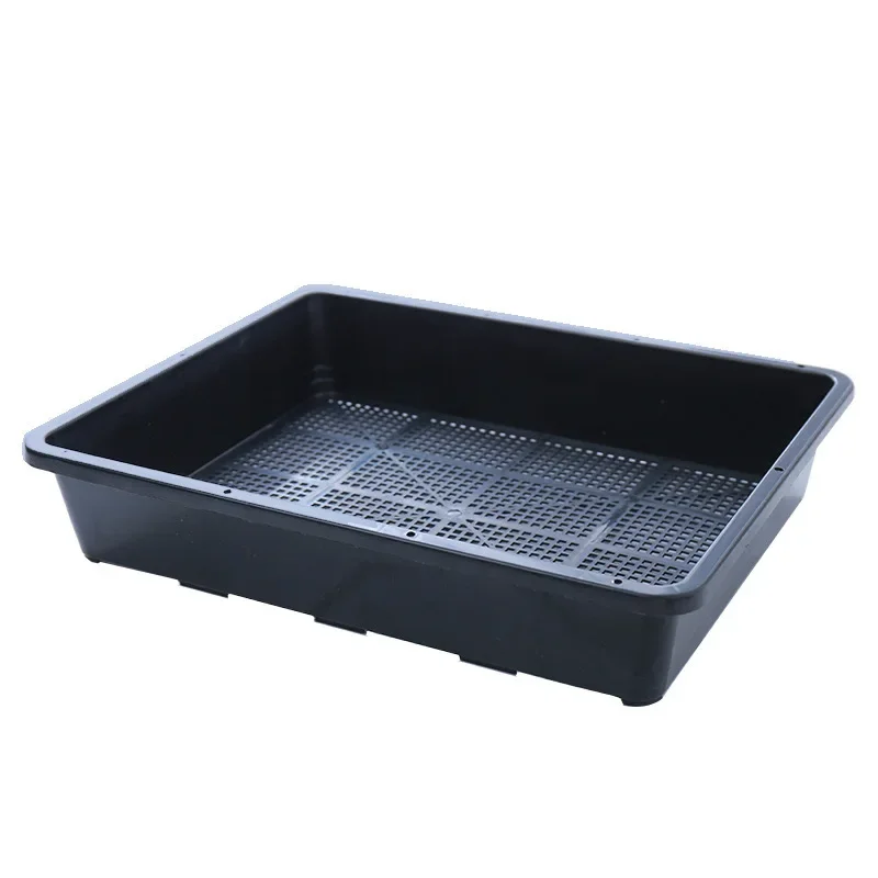 Thickened Seedling Box Rectangular Succulent Pot Leaf Inserted Vegetable Pot Storage and Sorting Tray