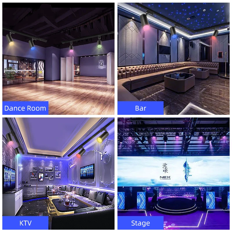Stage track sale lighting