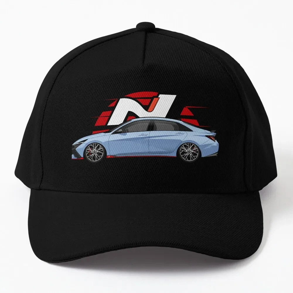 

i30N Sedan/Elantra N Side View Baseball Cap Vintage |-F-| Anime Golf Men Women's
