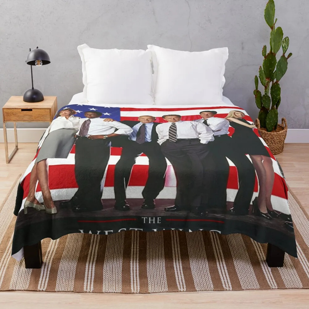 

The West Wing Cast Throw Blanket Summer Beddings Bed linens for sofa Blankets