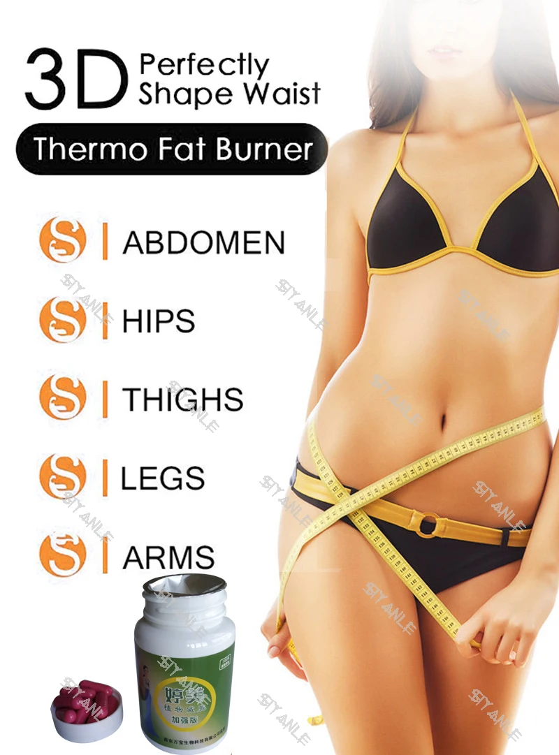 Fat Burn Weight Loss Diet Pills Slim Product Lose Weight Capsule Belly Slimming Tablet for Women and man Effective Slim down