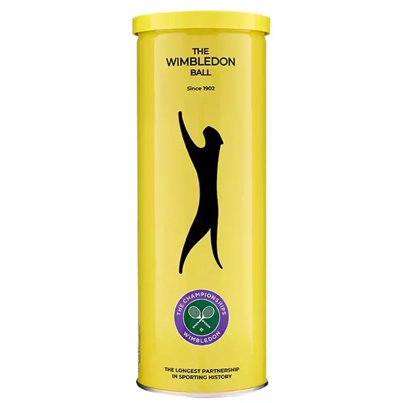 Slazenger Canned Tennis Cups Competition Tennis Wimbledon Professional Balls 3 Pcs