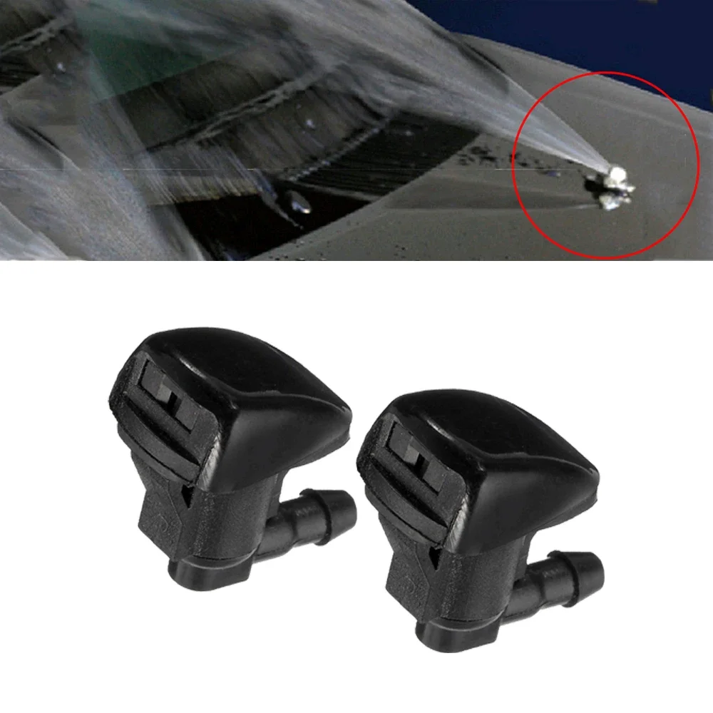 

2pcs Auto Windshield Jet Nozzles Car Windshield Washer Nozzle Car Accessories for Toyota Sienna Corolla Tundra 2004-2011