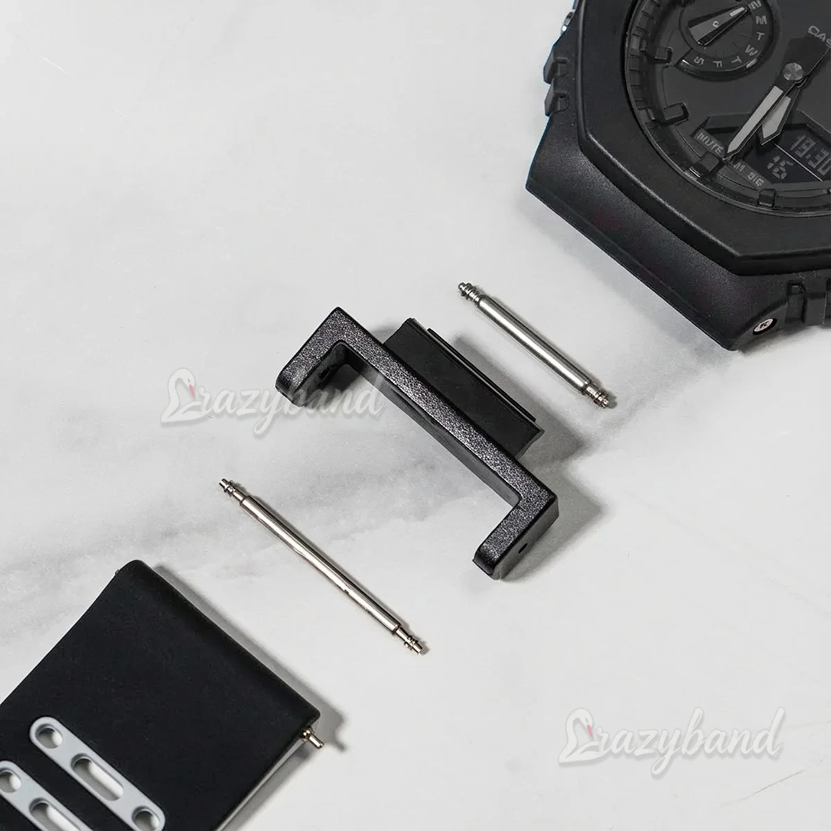 Premium Silicone Watch Band Adapter for Versatile Leather and Nylon Accessories
