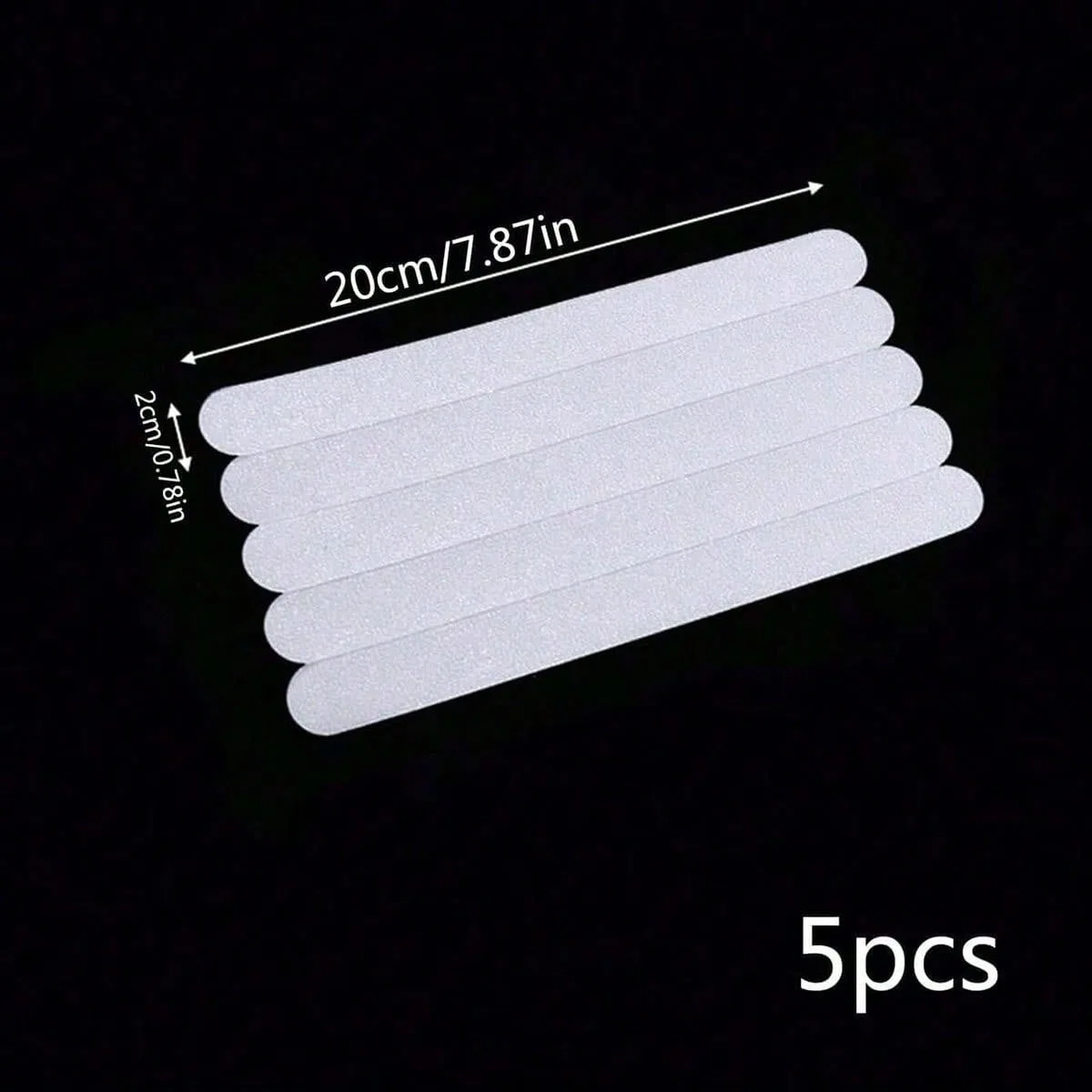5pcs-Anti-slip Shower Stickers Shower Pedal Anti-slip Strips Waterproof Tape Shower Anti-slip Tape