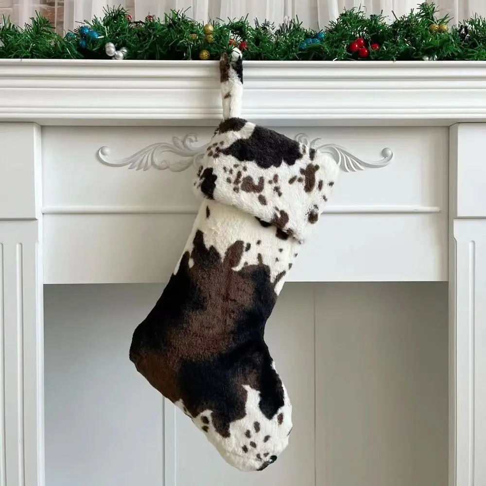Cow Print Christmas Stocking 2 | Cow Print Christmas Stocking 2