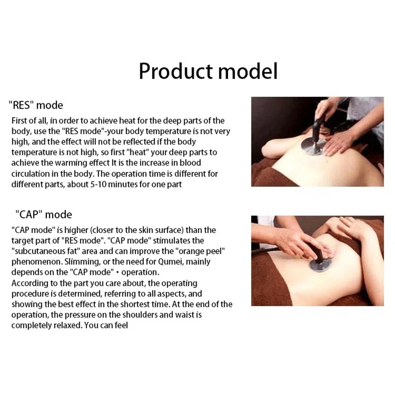2024  8 in 1 Monopolar Head for Body/Face/Eye Face Lifting 448Khz Improve Astiction Skin Tightening Weight Loss Beauty Machine 6
