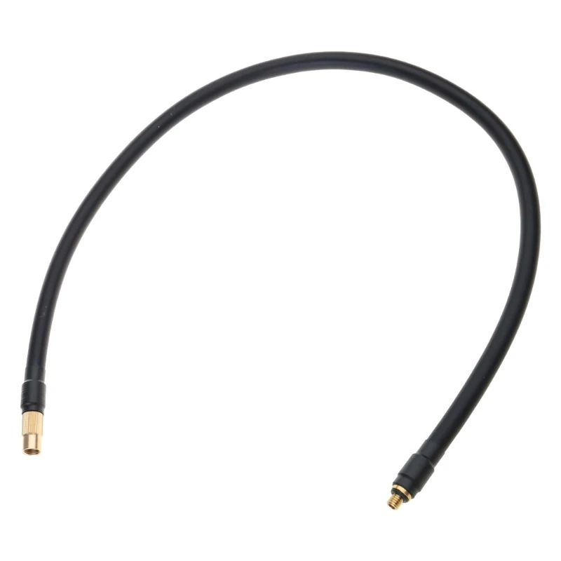 Tissting Adattatore Universale Per Gonfiaggio Pneumatici - Tubo A Sgancio Rapido Con Valvola - Per Compressori E Pompe Aria