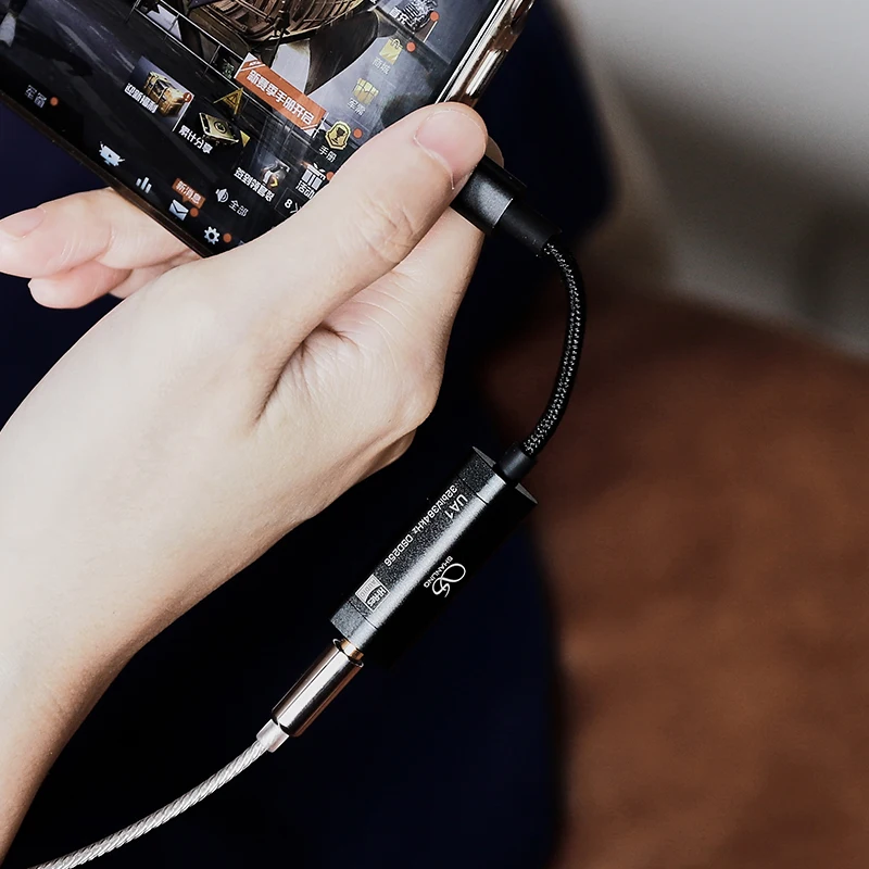 Headphone Amplifier USB DAC AMP Audio Amp Adapter ES9218P Adapter chip DSD256 for Android iOS Phone
