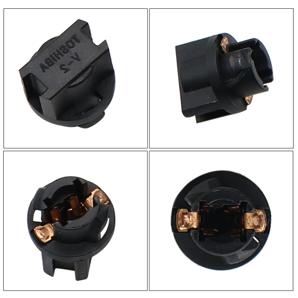 Lot De 20 Douilles D'ampoules Pour Tableau De Bord Voiture - Compatible T10 W5W, Installation Facile, Résistantes à La Chaleur