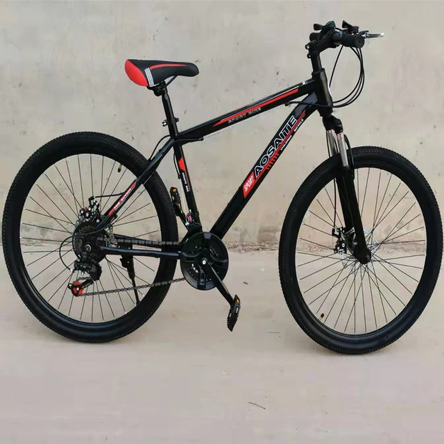 26 بوصة دراجة هوائية جبلية موضة تصميم دراجة للكبار مزدوج مكبح قرصي سرعة  متغيرة دراجة طالب دراجة - AliExpress