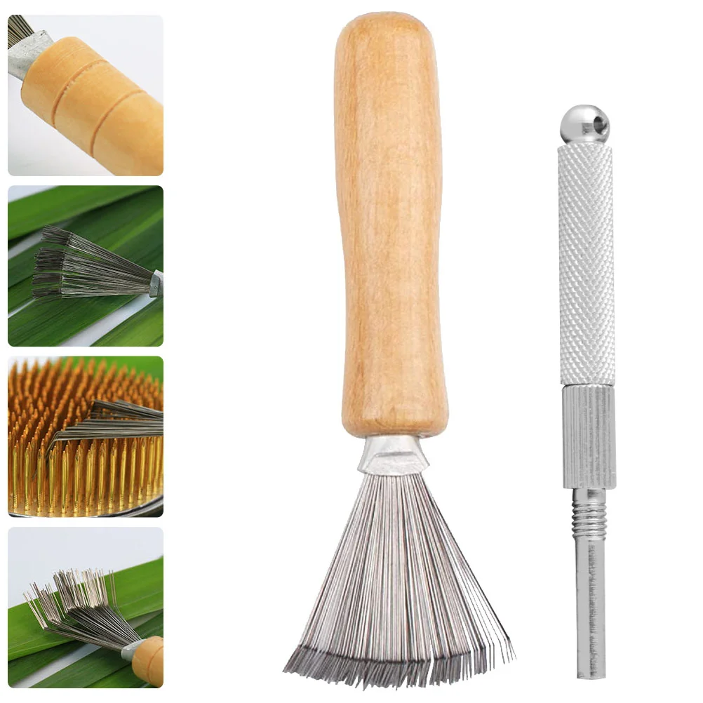 

Flower Arrangement Tool Stainless Steel Rake Straighter Plants Corrector Cleaning Cleaner