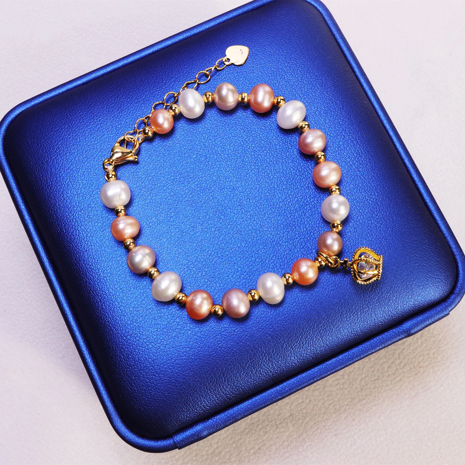 

Wholesale 6-7mm Pearl Size Real Natural Freshwater Pearl Bracelet Bangle Jewelry Wedding Party Gift for Women Girls 10pcs/lot