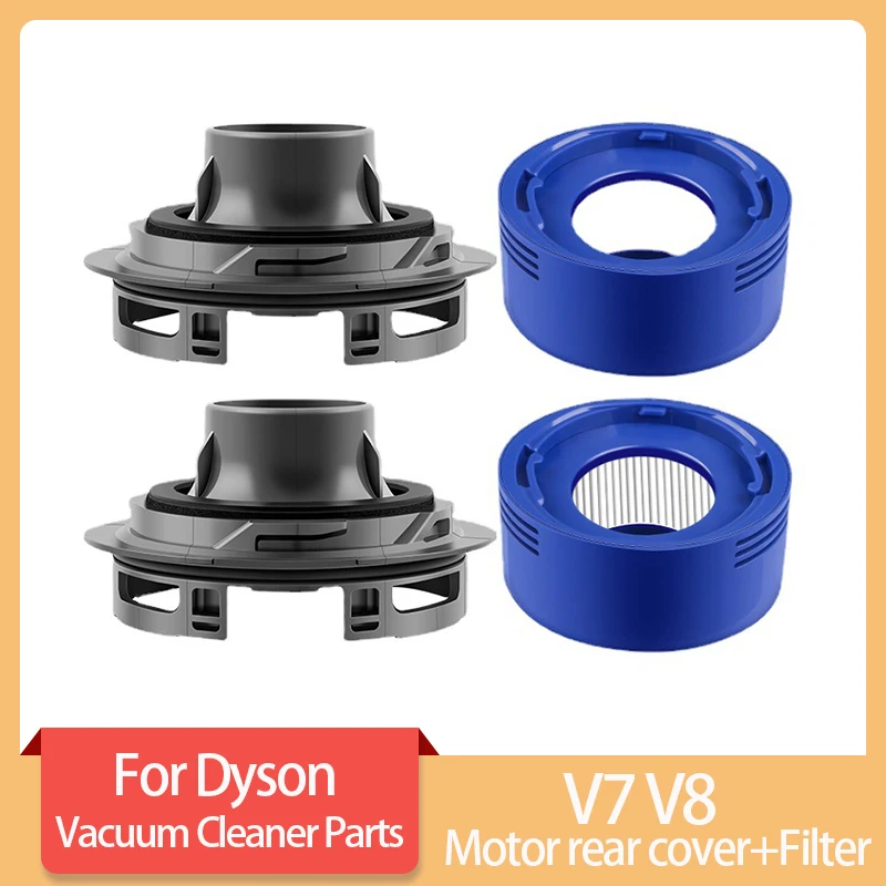 Motor Rear Cover HEPA Filter For Dyson V7 V8 Vacuum Cleaner Handheld