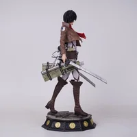 ⁦مجسم أنمي هجوم العمالقة - ميكاسا أكرمان حجم كبير 30 سم | Attack on Titan Mikasa Ackerman Action Figure Anime 30cm⁩ - الصورة ⁦4⁩
